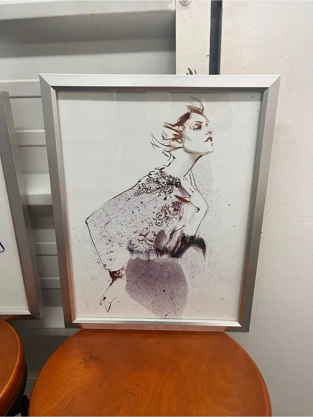 Set of 3 Z Gallerie framed paintings